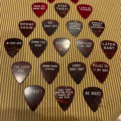 17- 1960’s D’Andrea N.O.S. ad lib guitar picks image 1