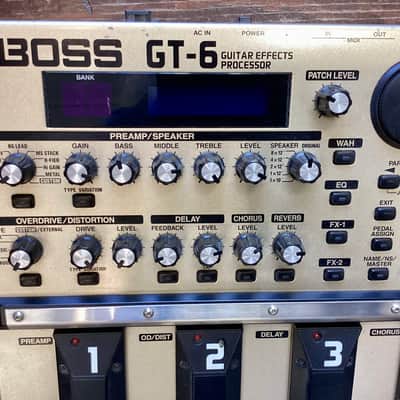 Boss GT-6 Guitar Effects Processor | Reverb