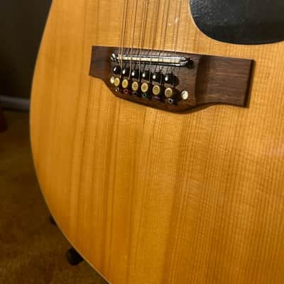 Vintage Takamine F-385 12-String (1974-1975) - Made in Japan -Natural image 13