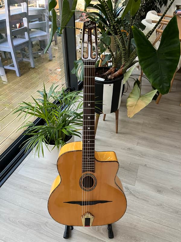 Dell Arte Angelo Debarre Gypsy Jazz guitar Natural image 1
