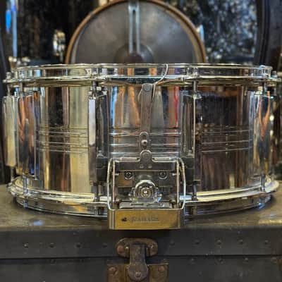 VINTAGE 1980's Yamaha 6.5x14 SD-065M Snare Drum image 2