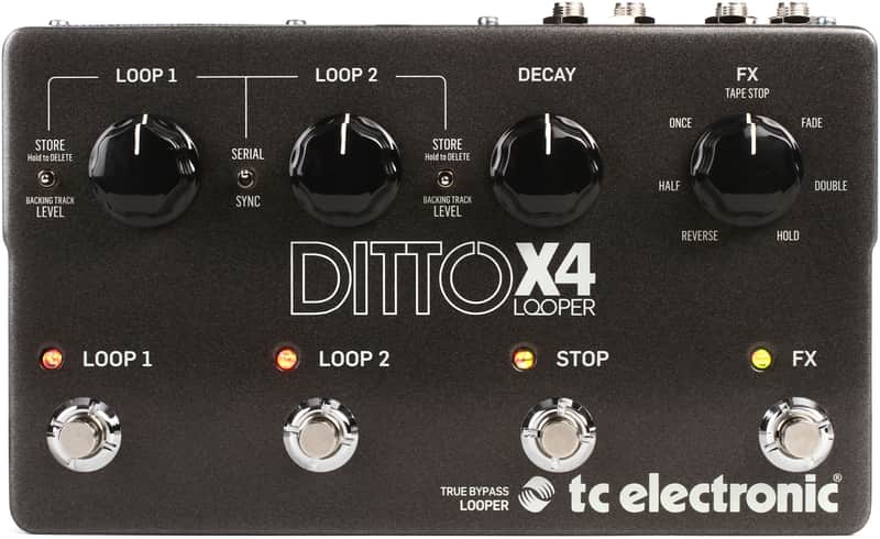 TC Electronic Ditto X4 Looper Pedal image 1