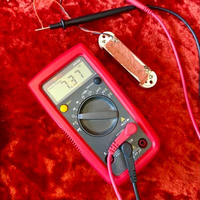 Guyatone Sharp 5 LG-350t single coil Jaguar guitar pickup c 1970 - White original vintage MIJ Japan image 3