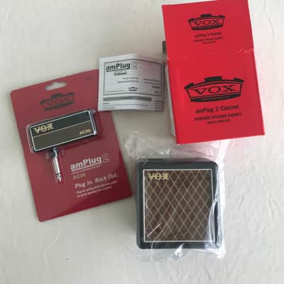 VOX amPlug 2 AC30 & amPlug 2 Cabinet Bundle  2021 Black image 2