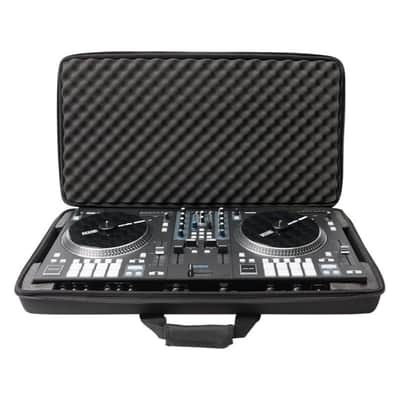 Magma Lightweight and Compact Zippered CTRL Case with Durashock Molded EVA Foam, Polyester Exterior, and Rivet Reinforced Carrying Handles for Rane One Controller (Black) image 3