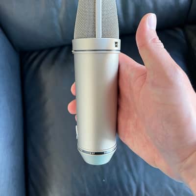 Neumann U 67 Set Large Diaphragm Multipattern Tube Condenser Microphone Reissue 2018 - Present - Nickel image 4
