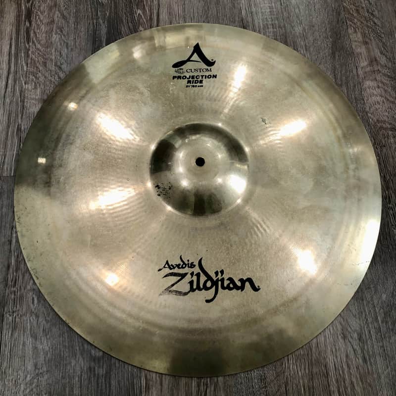Zildjian 21" A Custom Projection Ride Cymbal 2001 - 2009 - Brilliant image 1