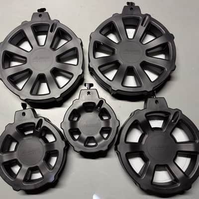 Alesis Strata Prime Mesh Drum Trigger Pad Set - 8",10",12",14",14" w/ Extras - Open Box image 5