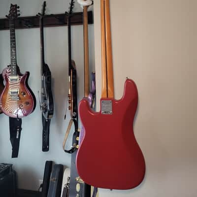 Squier 40th Anniversary Vintage Edition Precision Bass 2022 - Present - Satin Dakota Red image 9