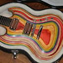 Rare - 2009 Gibson SG Zoot Suit Rainbow - Sculpted Body - Ebony Fretboard - Gibson Hardshell Case