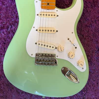 Fender American Vintage Reissue ‘57 Stratocaster  2008 - Seafoam green image 2