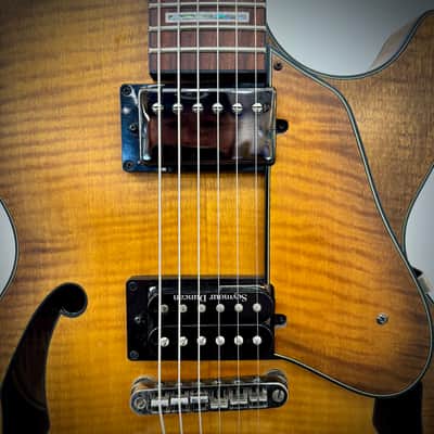 USED Ibanez Artcore AGS83B Hollowbody - Antique Burst Flat image 8