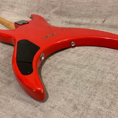 1983 USA Peavey Mystic Hardtail Electric Guitar Original Blade Pickups Bizarre Pointy image 19