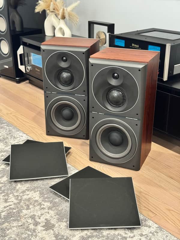 RARE Bang & Olufsen Beovox S 80.2 Speaker Pair FULLY RESTORED NEW FOAM ! image 1