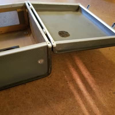 Ampex USA made Empty Suitcase Cabinet Gig Box Project 1960s image 9
