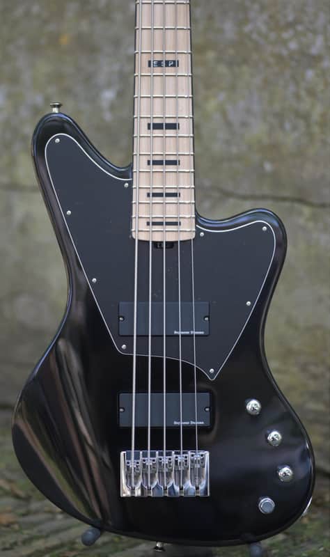 ESP E-II GB-5 String Bass - Black image 1