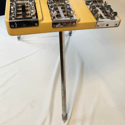 Fender Vintage Custom T-8 Triple-Neck Lap Steel, 1952, Blonde, Pre-Stringmaster, w/Case, RARE image 5