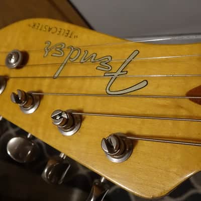 Fender TL-52 Telecaster  Vintage Reissue Japan Flame V Neck,spectacular grain body 7.2 pounds image 6