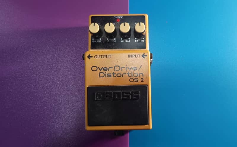 Boss OS-2 OverDrive/Distortion (Silver Label)