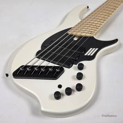 Dingwall NG3 6-String Matte Ducati White Pearl Bass w/ Bag 9.72lbs #19965B B-Stock image 3