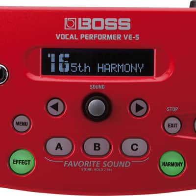 Boss VE-5 Vocal Performer Effects Processor | Reverb