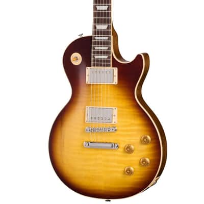 Les Paul Standard 50's Faded Vintage Tobacco Burst Electric Guitar image 4