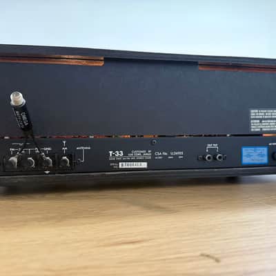 Luxman T-33 AM/FM Stereo Tuner – Vintage Japanese Audio image 6