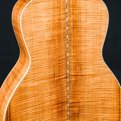 Bourgeois LDBO-12/S Custom All Flamed Koa 12-Fret with Slotted Headstock NEW image 18