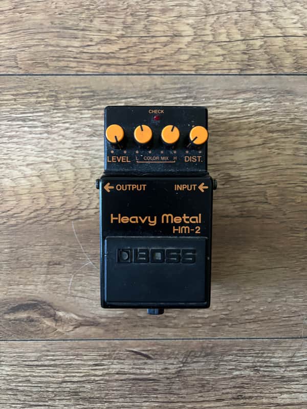 Boss HM-2 Heavy Metal MADE IN JAPAN DECEMBER 1986 (Black Label) image 1