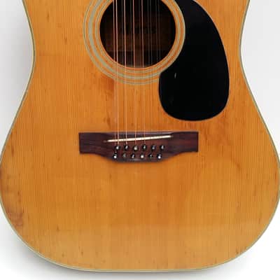 MORRIS B-28 12 strings dreadnought folk - Japan, 70's image 2