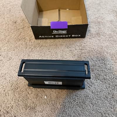 On-Stage DB1100 Active Direct Box with Stereo-to-Mono Summing 2010s - Black image 3