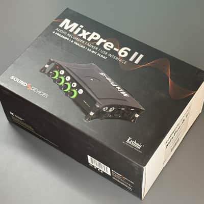 INCLUDES EXTRAS!! Sound Devices MixPre-6 II with K-Tek bag, stand, timecode sync cable and 64GB card image 11