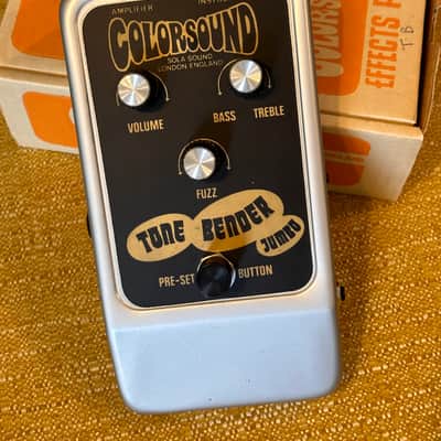 Reverb.com listing, price, conditions, and images for colorsound-jumbo-tonebender