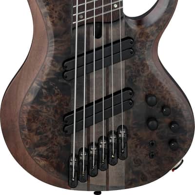 Ibanez BTB806MS-TGF Bass Workshop BTB Electric Bass 6-String Multi Scale - Transparent Gray Flat + Case image 11