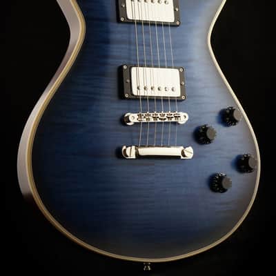 Knaggs Guitars Tier 2 Steve Stevens SSC in Ocean Blue w/ Bare Knuckle Pickups image 6