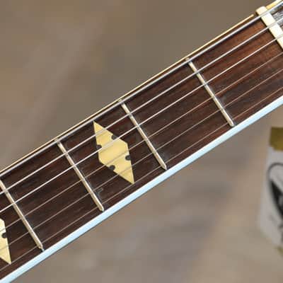 1948 Epiphone Triumph w/ DeArmond Guitar Mike Archtop Guitar Natural + HSC image 10