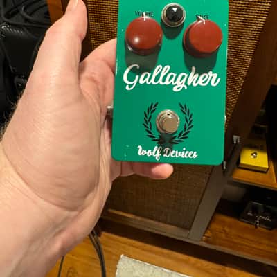 Wolf Devices Gallagher Treble Booster - Kelly Green image 1