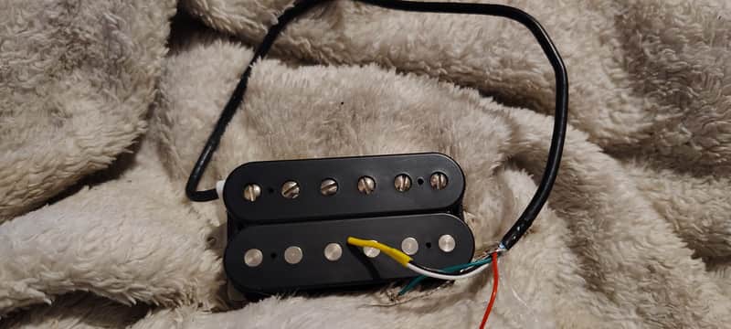 DiMarzio DP261FBK DP261 PAF Master F-Spaced Bridge Humbucker 2010s - Black image 1
