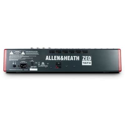 Allen And Heath ZED-16FX 16 Channel Mixer W/FX, Open Box (Like New) image 4