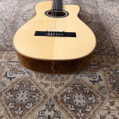Eastman Cabaret-JB Acoustic Electric Classical Guitar w/ Hard Case & Free Pro Setup image 6