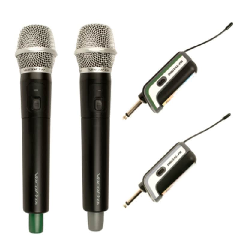 VOCOPRO DPR-DUAL-1 Digital Plug and Play Wireless Handheld Microphone System image 1