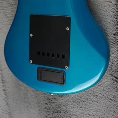 MarineRider Mosrite Ventures Model w/ Built In Amp - Blue Bild 15