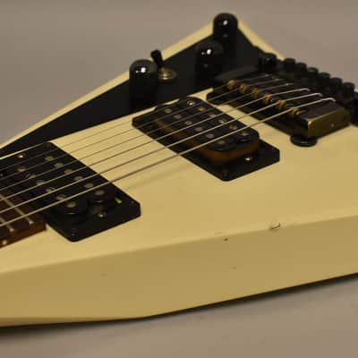 1984 Jackson RR1 Randy Rhoads Student Model Ivory White w/OHSC image 10