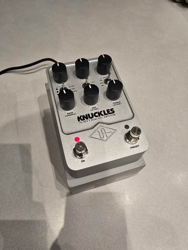 Universal Audio Knuckles '92 Rev F Dual Rec Amplifier 2024 - Present - Silver image 1