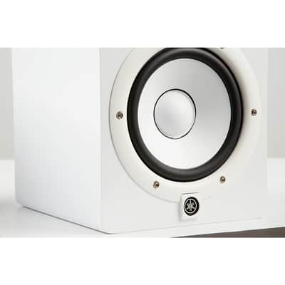 Yamaha HS7 W 6.5" Powered Studio Monitor (Each), Regular White image 7