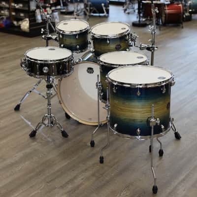 Mapex Armory 6-Pc Studioease Fast Shell Pack 10/12/14/16/22/14s (Rainforest Burst) AR628SFUET image 5