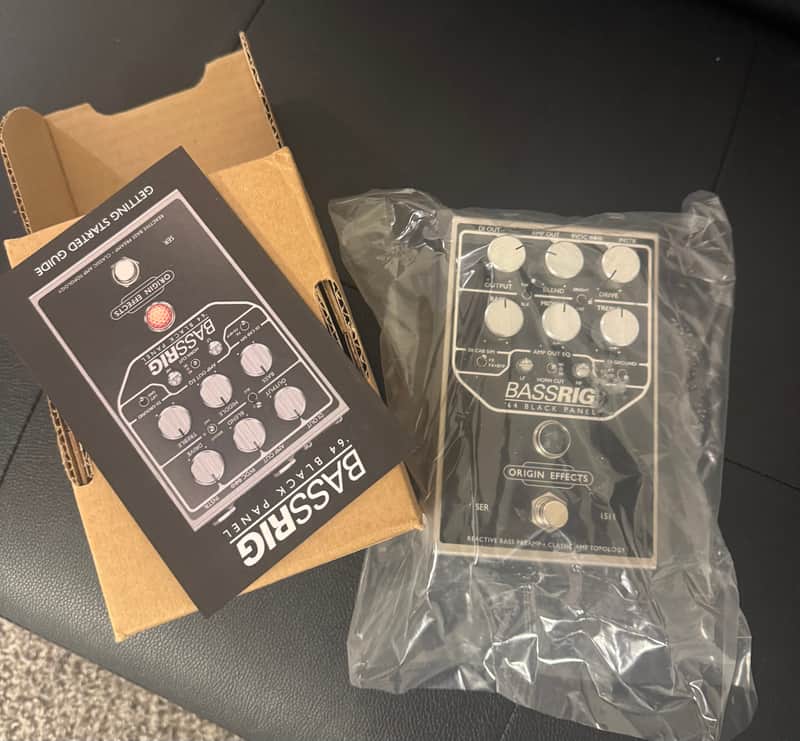 Origin Effects BASSRIG '64 Black Panel