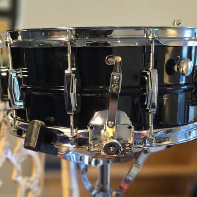 Ludwig Black Beauty 6.5x14" 10-Lug Classic '78/'79 Snare Drum Black image 4