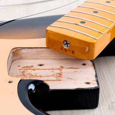 2000 Fender Precision Bass '57 Vintage Reissue PB57-70US Suburst Gold Guard w/ USA Pickup, Japan CIJ image 17