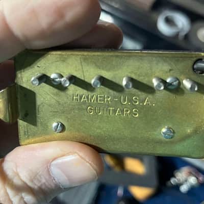 Hamer USA/Dimarzio Custom '80s - Black #1 image 2
